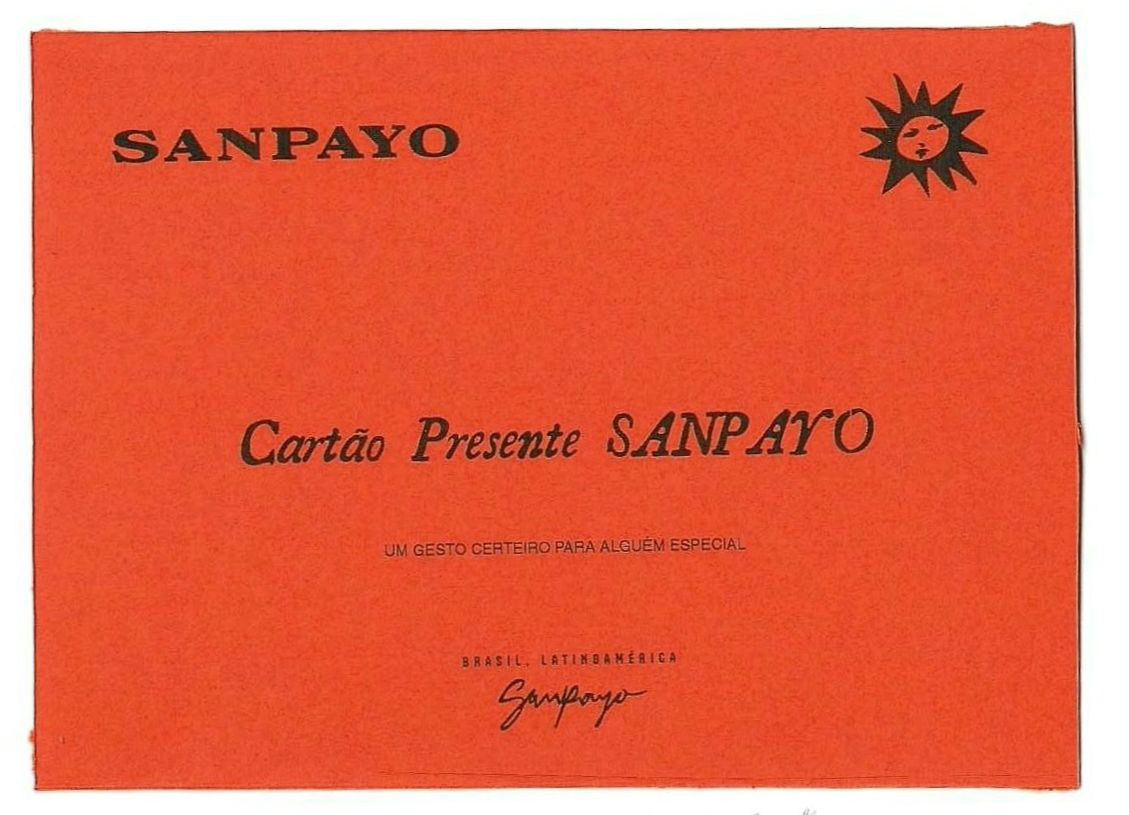 Cartão Presente SANPAYO