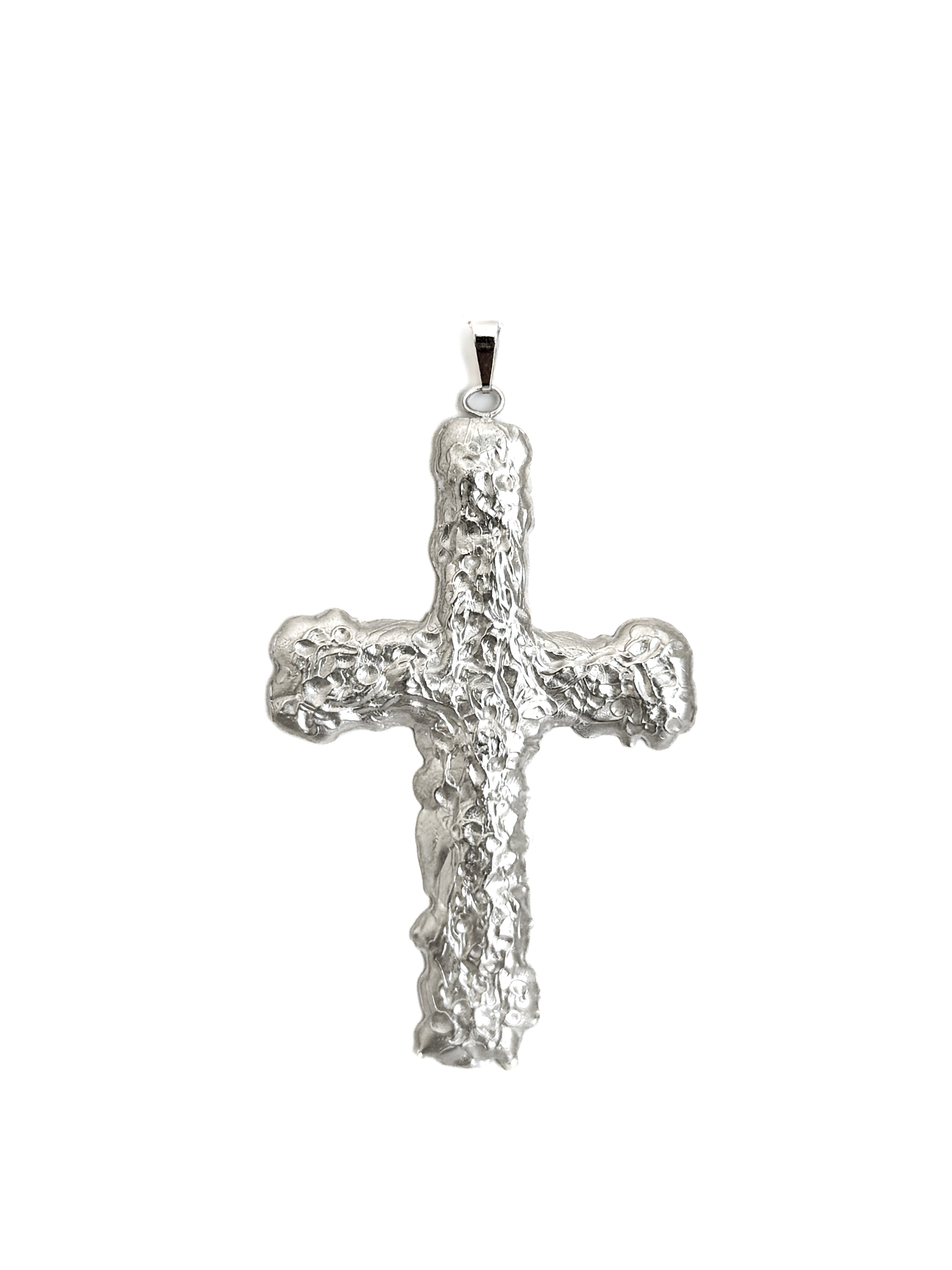 Pingente Crucifixo Derretido